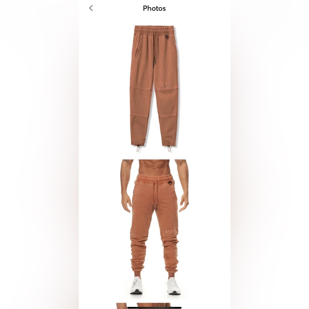 ASRV Nantucket red joggers